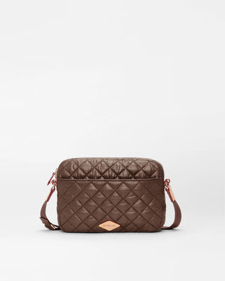 Walnut Small Metro Camera Crossbody