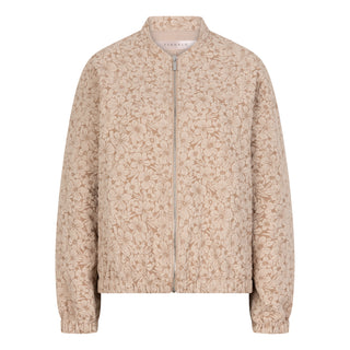 Bomber Jacket Flower 3D