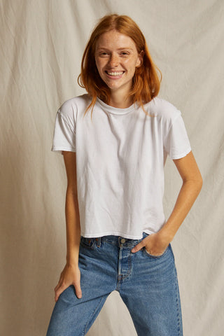 T68 Harley Cotton Boxy Crew Tee