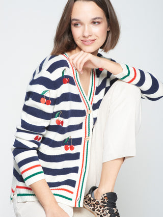Knitwear Alina Cardigan Leo Multicolor