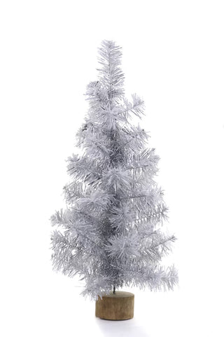 SNOW LADEN TREE-MEDIUM SILVER