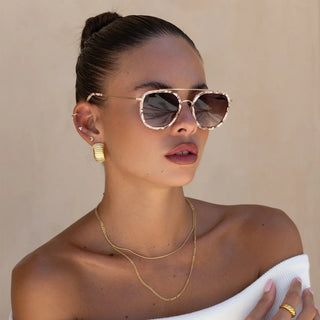 Weston - Pink Pearl/ Brown- Pink Pearl/Brown