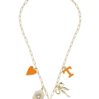Tennessee Vols Paper Clip Charm Collector Necklace