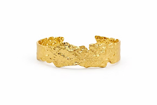 Gold Plated Cuff- Extra Thick